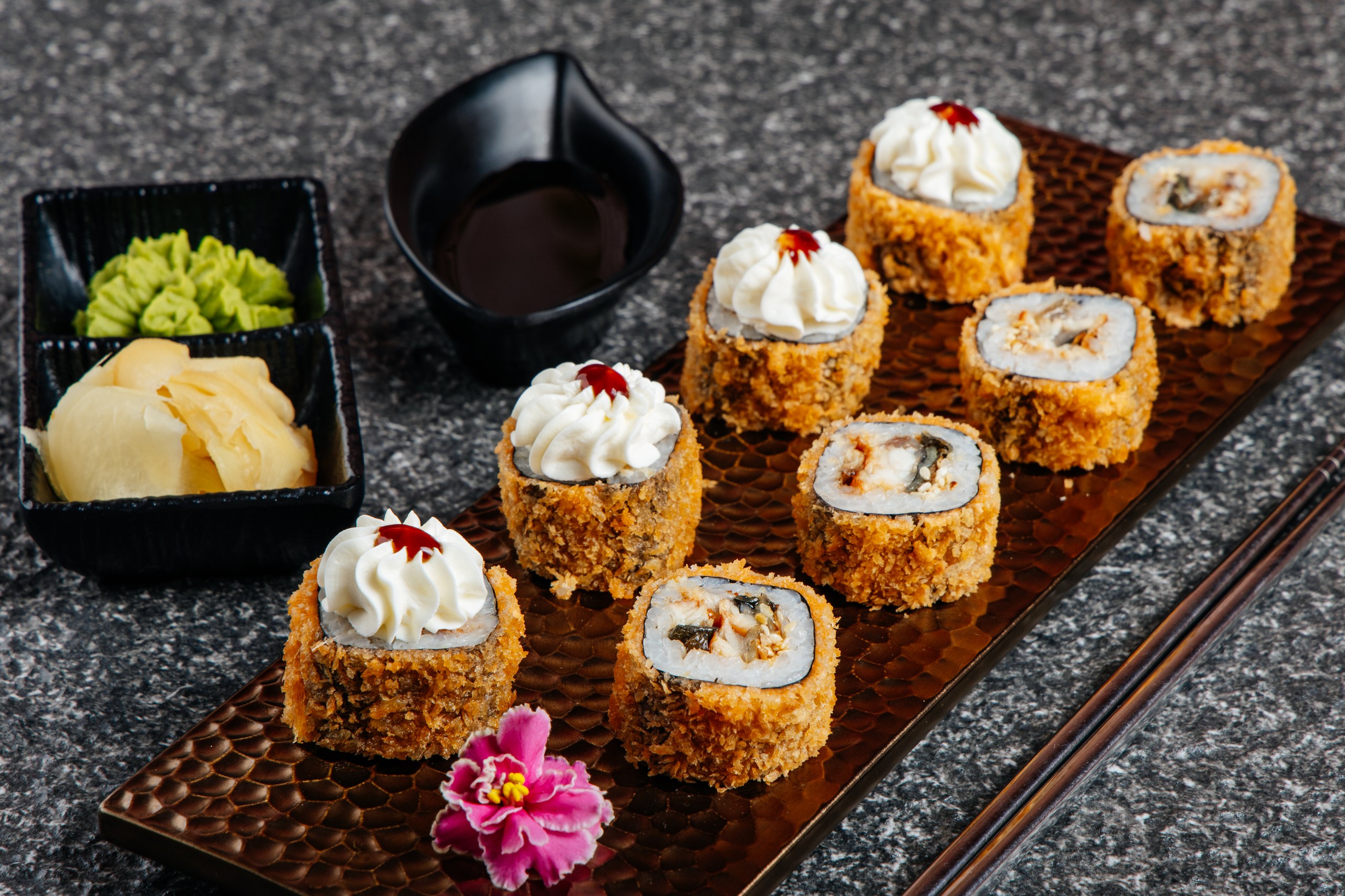 Угорь темпура